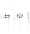 Xiaomi Mi In-Ear Basic Silver Auriculares Intrauditivos Blanco