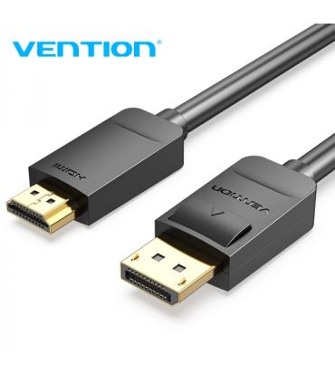 Vention Conversor Displayport Macho a HDMI Macho - 1.5m - Color Negro