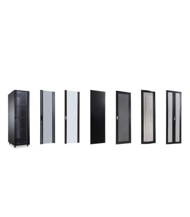 Aiten Data AI6832S Armario de Suelo 32U - Ancho 600 - Fondo 800 - sin Accesorios - Ruedas con Freno - Color Negro