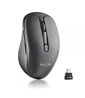 NGS Evo MIx Raton Laser Inalambrico 3200dpi - Conexiones: 2.4 GHz USB-C + Bluetooth 5.1 + Bluetooth 5.1 - 5 Botones - Uso Diestr