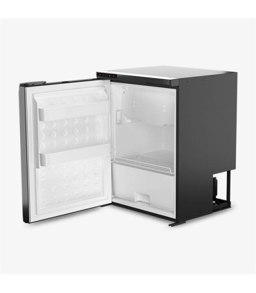 Muvip Nevera Fija con Compresor LG 65L - Conexion 12/24/220V - Consumo 60W - Proteccion Bateria Vehiculo - Luz LED Interior - Te