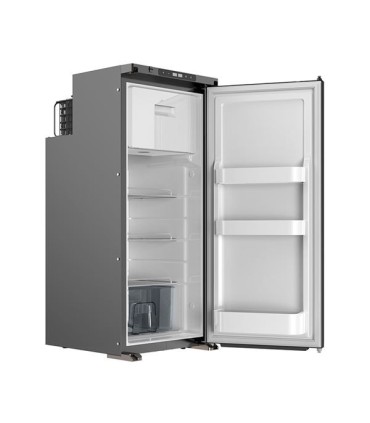 Muvip Nevera Fija con Compresor LG 90L - Conexion 12/24/220V - Proteccion de Bateria - Luz LED - Control de Temperatura - Doble.