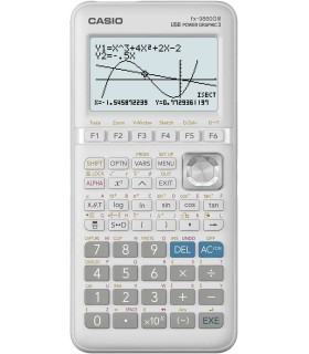 Casio FX-9860GIII Calculadora Cientifica Grafica - Pantalla de 8 Lineas - Graficas Simultaneas de Distintas Funciones - Calculo.