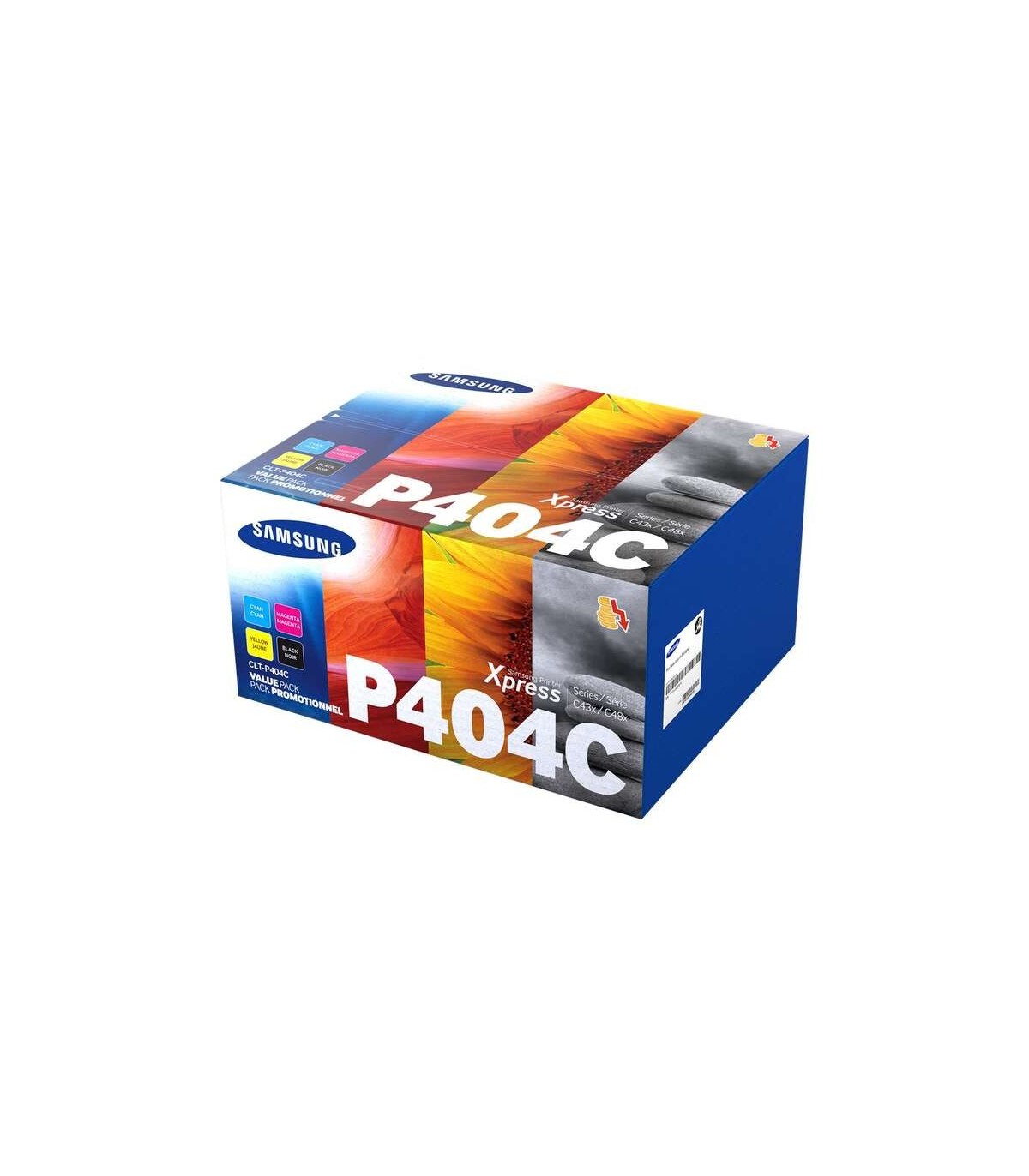Samsung CLT-P404C Pack de 4 Cartuchos de Toner Originales - SU365A