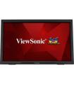 ViewSonic Monitor Tactil LED 24" Full HD 1080p - Hasta 10 Puntos de Contacto - Respuesta 7ms - Altavoces 4W - Angulo de Vision 1
