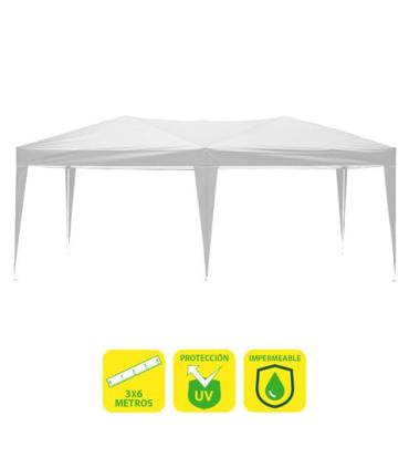 Sungarden Carpa Plegable Acero 3x6m - Color Blanco