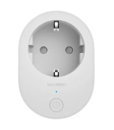 Xiaomi Smart Plug 2 Enchufe Inteligente WiFi 3680W - Control por Voz - Control Remoto - Temporizacion Inteligente - Blanco