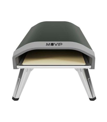 Muvip Horno de Gas Portatil para Pizzas - Color Negro