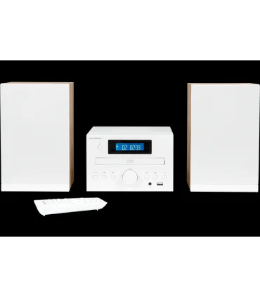 Thomson MIC121BT Micro Cadena 50W Bluetooth - Reproductor de CD, Radio FM - Tecnologia Bass Boost - Mando a Distancia - Color Bl