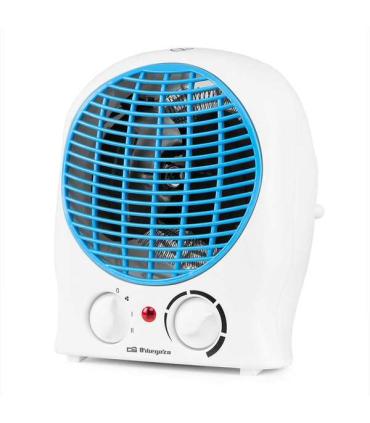 Orbegozo FH 5525 Calefactor Vertical - Potencia de 2000W - Control de Temperatura Ajustable - 2 Potencias - Proteccion contra So