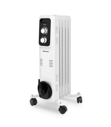 Orbegozo RL 1000 Radiador de Aceite Elegance - Potente y Seguro - Inercia Termica - Proteccion Antivuelco - Facil Manejo y Silen