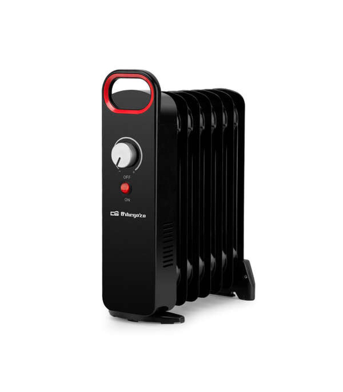 Orbegozo RO 1030 Radiador de Aceite Junior - Potencia Maxima 1000W - Termostato Regulable - Proteccion contra Sobrecalentamiento