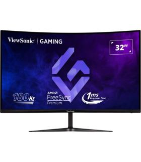 Viewsonic Monitor 32" VX3218C-2K QHD - 165hz - Respuesta 1ms - 1500R Curve Monitor - 16:9 - 250 nits - 2 HDMI - DisplayPort - Al