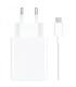 Xiaomi 120W HyperCharge Combo Cargador de Pared para Smartphone USB-A 120W + Cable - Identificacion Inteligente de Dispositivos.