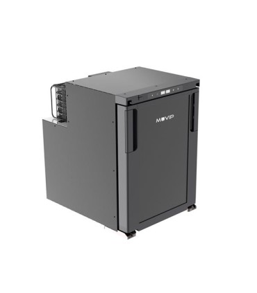 Muvip Nevera Fija con Compresor LG 50L - Conexion 12/24/220V - Consumo 60W - Apertura Frontal - Proteccion Bateria - Luz LED ..
