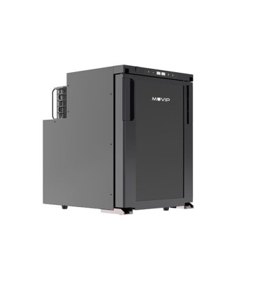 Muvip Nevera Fija con Compresor LG 50L - Conexion 12/24/220V - Consumo 60W - Apertura Frontal - Proteccion Bateria - Luz LED ..