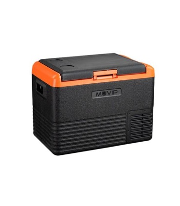 Muvip Nevera Portatil de Compresor 40L - Proteccion Bateria Vehiculo - Temperatura -20º/+20º - Conexion 12/24/220V - Compresor..