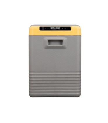 Muvip Nevera Portatil con Compresor 40 Litros Doble Zona - Asas de Transporte - Compresor Silencioso - Color Gris