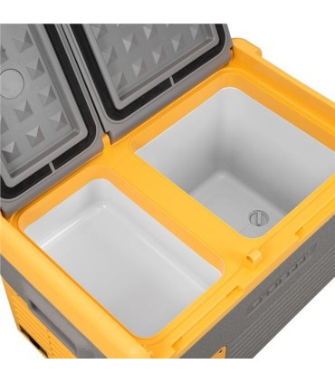 Nevera Portátil Muvip 2 Doble Zona - Compresor Silencioso - Amarilla