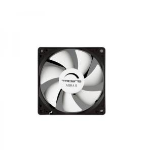 Tacens Aura II Ventilador Ultrasilencioso - Rodamiento Fluxus II - Aspas Aerodinamicas - Tornillos Antivibracion - 12 dB(A) Ruid
