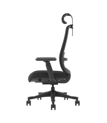 Cromad Silla Ergonomica Ajustable - Reposacabezas Regulable - Soporte Lumbar Ajustable - Reposabrazos 3D - Asiento de Espuma..