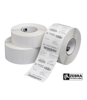 Zebra Z-Select 2000T Pack de 12 Rollos de Etiquetas Termicas Originales 102x76mm - Adhesivo Permanente - 930 Unidades x Rollo ..