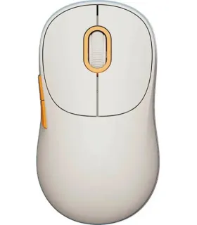 Xiaomi Wireless Mouse 3 Raton Inalambrico con Adaptador de 2.4GHz y Bluetooth 1200dpi - 5 Botones - Uso Diestro - Color Blanco