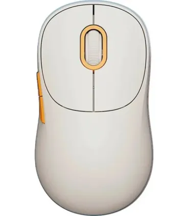 Xiaomi Wireless Mouse 3 Raton Inalambrico con Adaptador de 2.4GHz y Bluetooth 1200dpi - 5 Botones - Uso Diestro - Color Blanco