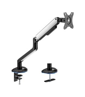 Aisens Soporte de Mesa RGB Gaming Contrapeso Giratorio e Inclinable para Monitor/TV 9Kg (3 Pivotes - 1 Brazo) de 17-32" - Color.