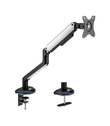 Aisens Soporte de Mesa RGB Gaming Contrapeso Giratorio e Inclinable para Monitor/TV 9Kg (3 Pivotes - 1 Brazo) de 17-32" - Color.