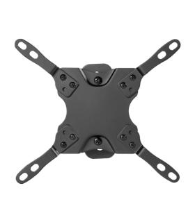 Aisens Soporte Eco Giratorio - Inclinable y Nivelable para Monitor/TV 20Kg (1 Pivote) de 13-42" - Color Negro