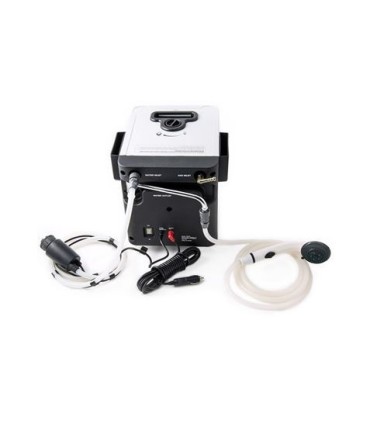 Muvip Calentador de Agua Portatil a Gas 12V - Color Gris