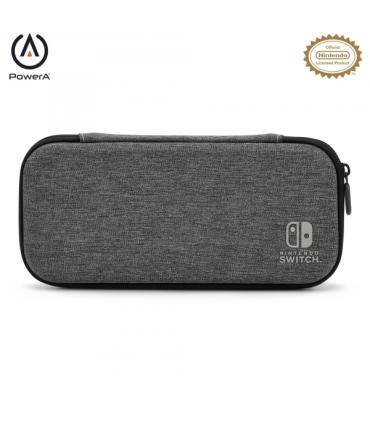 PowerA Estuche Slim para Nintendo Switch Modelo Oled, Nintendo Switch y Nintendo Switch Lite - Charcoal