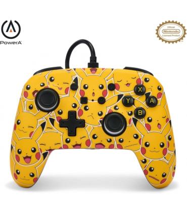 PowerA Mando con Cable Enhanced para Nintendo Switch - Pikachu Moods