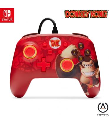 PowerA Mando con Cable Enhanced para Nintendo Switch - Donkey Kong Flex