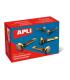 Apli Encuadernadores Metalicos Dorados 17mm - Caja de 100 - sin Arandela - Aptos para Todo Tipo de Documentos - Ideales para Enc