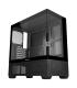 Unykach Revelat Black Caja ATX, Micro ATX, ITX - Frontal y Lateral de Vidrio Templado - 3.5", 2.5" - USB-A 3.0, USB-C y Audio HD