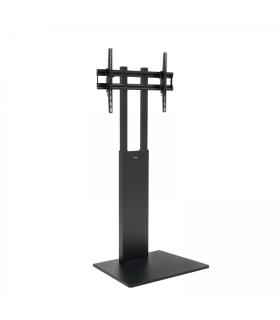 Tooq Mirror Soporte de Suelo Fijo para Pantallas de 32-85" - Ajuste en Altura e Inclinacion - Peso Max 40kg - VESA Max 600x400..