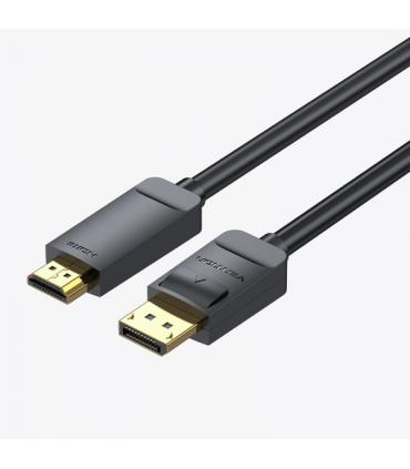 Vention Cable Conversor DisplayPort Macho a HDMI Macho 4K - 1m - Color Negro
