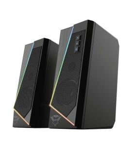 Trust Gaming GXT 609 Zoxa Altavoces USB 2.0 12W - Iluminacion LED RGB - Altavoz de 40mm - Color Negro
