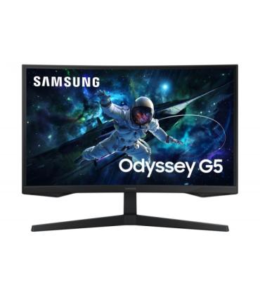 Samsung Odyssey G5 Monitor 27" Curvo 1000R LED VA QHD 165Hz FreeSync - Respuesta 1ms - Angulo de Vision 178º - HDMI, DisplayPort