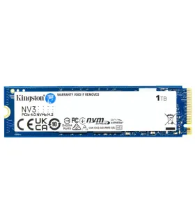Kingston NV3 Disco Duro Solido SSD M2 2280 1TB PCIe 4.0 NVMe 3D NAND