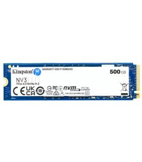 Kingston NV3 Disco Duro Solido SSD M2 2280 500GB PCIe 4.0 NVMe 3D NAND