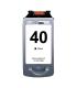 Canon PG40/PG50/PG37 Negro Cartucho de Tinta Remanufacturado - Muestra Nivel de Tinta - Reemplaza 0615B001/0615B042/0616B001/214