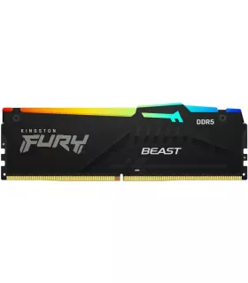Kingston Fury Beast RGB Memoria RAM DDR5 5600MHz 8GB CL32