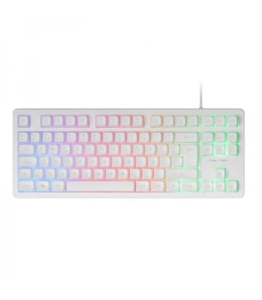 Mars Gaming MK023 Teclado Gaming - Tecnologia H-Mech RED - Iluminacion FRGB - Anti-Ghosting - Compatibilidad Universal - Estruct