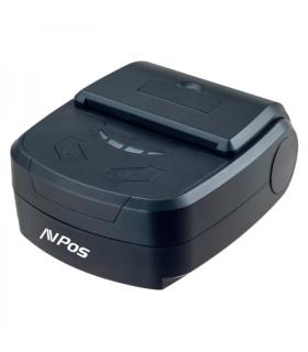 AVPos AVP-MP800R Impresora Termica Tickets Portatil - Rugerizada - 80mm - Velocidad 70 mm/S - Funda Protectora - BT y USB - Colo