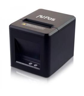 AVPos AVP-TC40NET Impresora Termica Tickets - Velocidad 260mm/s - Autocorte Parcial - USB y LAN - Color Negro