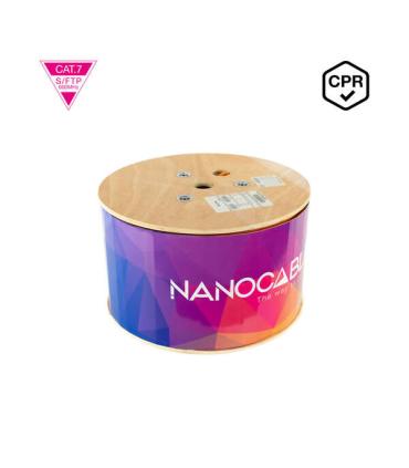 Nanocable Cable Red Cat. 7 600Mhz LSZH SFTP PIMF AWG23 305m - Color Naranja