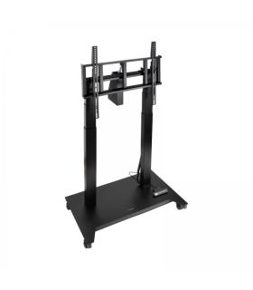 Tooq Uros Soporte de Suelo con Ruedas Electrico para Pantallas de 52-84" - Regulacion Electrica de Altura e Inclinacion - Peso..